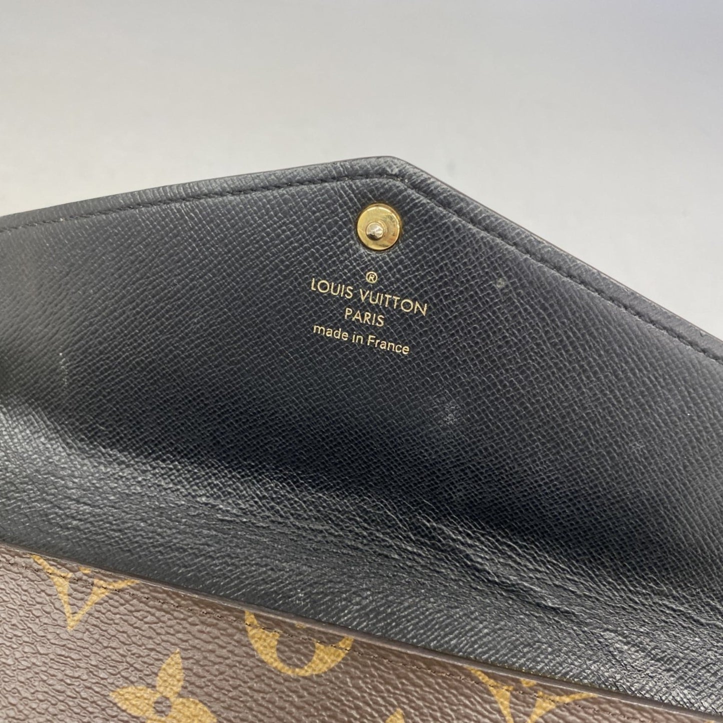 Louis Vuitton Brown Long Wallet (Bi-Fold) (Pre-Owned)