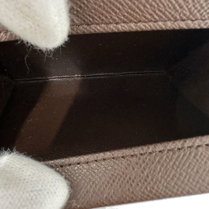 Louis Vuitton Damier Canvas Ebene Damier Canvas Coin Purse/Coin Case (Pre-Owned)