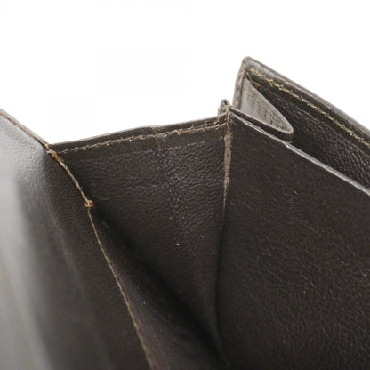 Gucci Brown Canvas Long Wallet (Bi-Fold) (Pre-Owned)