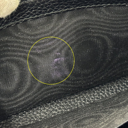 Gucci Black Leather Long Wallet (Bi-Fold) (Pre-Owned)