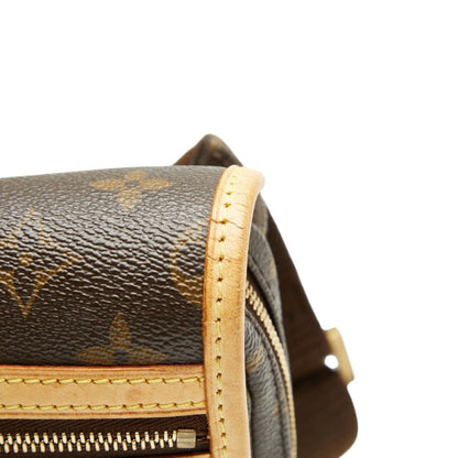 Louis Vuitton Brown Monogram Monogram Shoulder Bag Sling Bag (Pre-Owned)