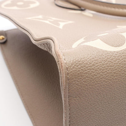 Louis Vuitton Beige Ivory Tourterelle Monogram Empreinte Tote Bag (Pre-Owned)
