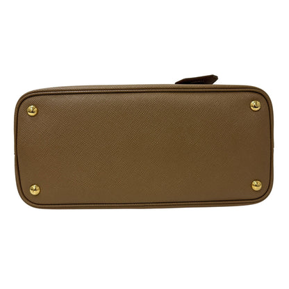 Prada Brown Camel Leather Tote Bag (Pre-Owned)