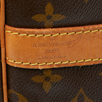 Louis Vuitton Brown Pvc Leather Boston Bag Shoulder Bag (Pre-Owned)