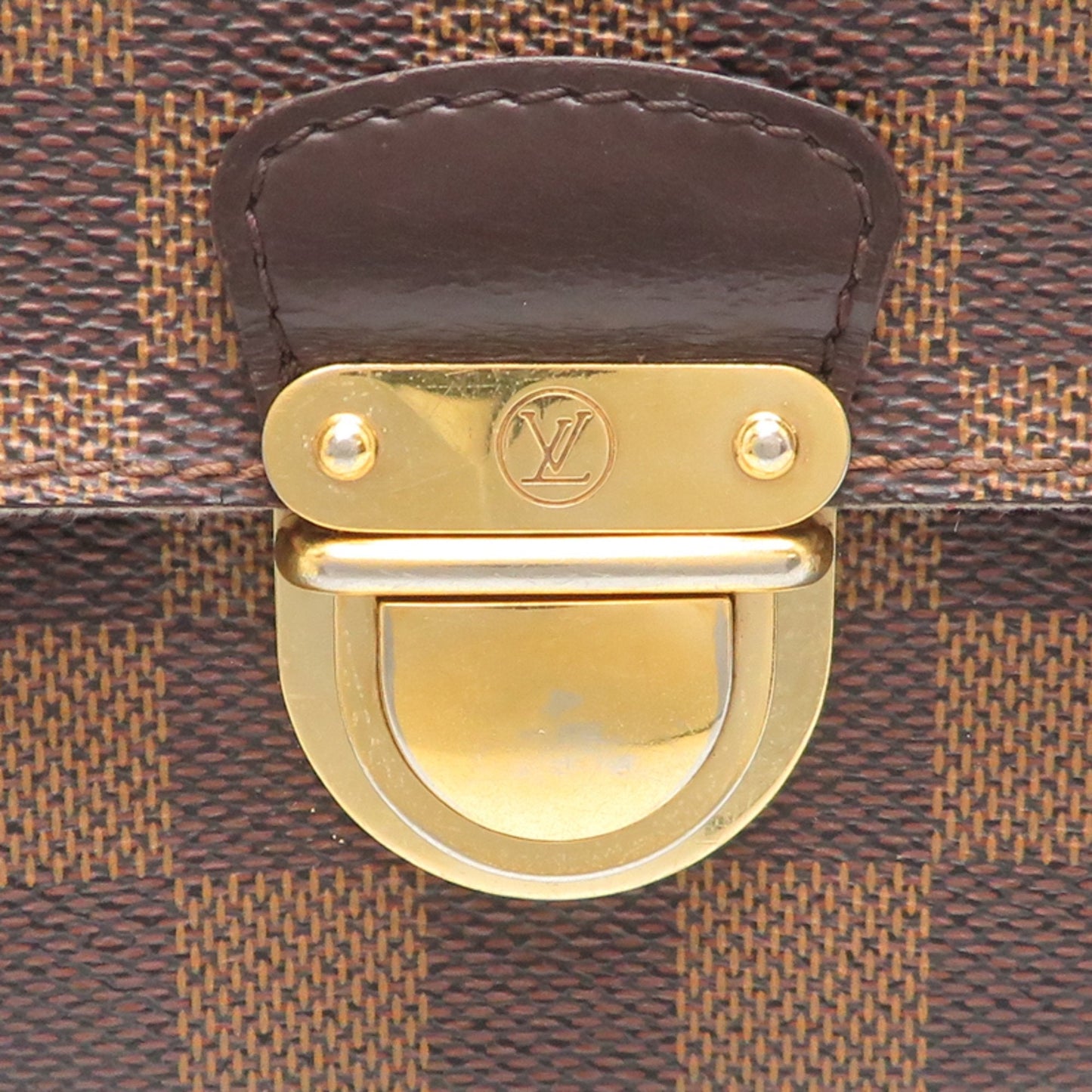 Louis Vuitton Brown Damier Canvas Damier Canvas Shoulder Bag (Pre-Owned)