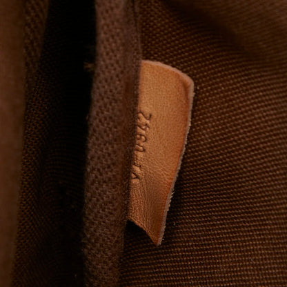 Louis Vuitton Brown Pvc Leather Shoulder Bag (Pre-Owned)