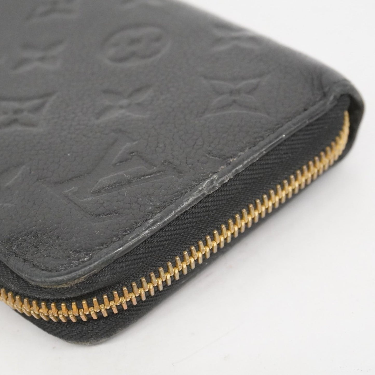 Louis Vuitton Noir Long Wallet (Bi-Fold) (Pre-Owned)
