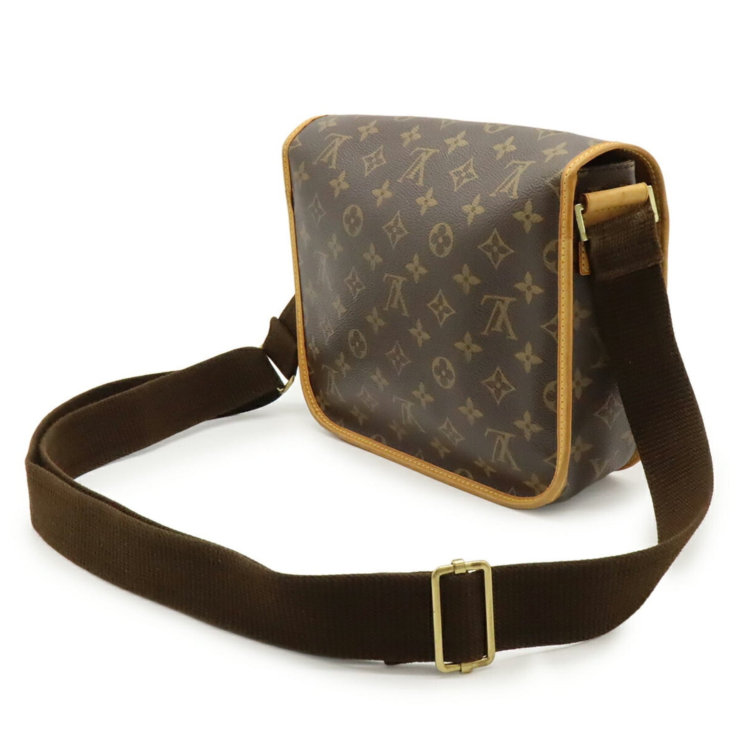 Louis Vuitton Brown Pvc Shoulder Bag (Pre-Owned)