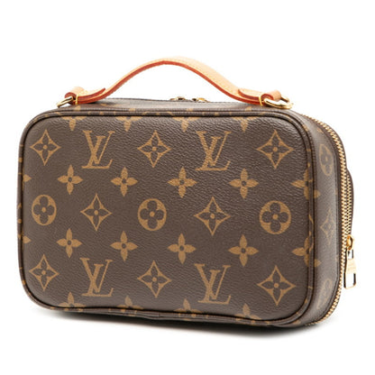 Louis Vuitton Brown Pvc Leather Handbag Shoulder Bag (Pre-Owned)