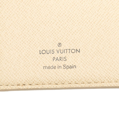 Louis Vuitton White Pvc Leather Wallet (Bi-Fold) (Pre-Owned)