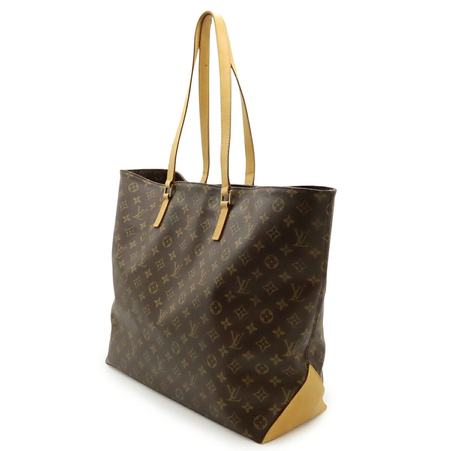 Louis Vuitton Brown Monogram Shoulder Bag Tote Bag (Pre-Owned)