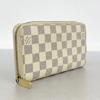 Louis Vuitton White Long Wallet (Bi-Fold) (Pre-Owned)