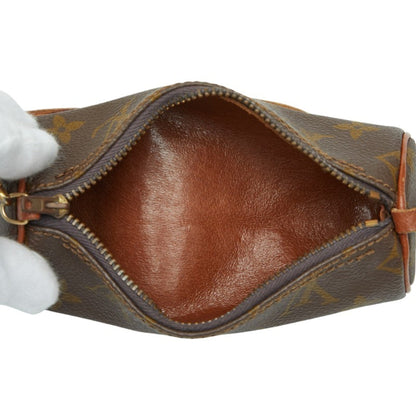Louis Vuitton Brown Pvc Leather Pouch (Pre-Owned)