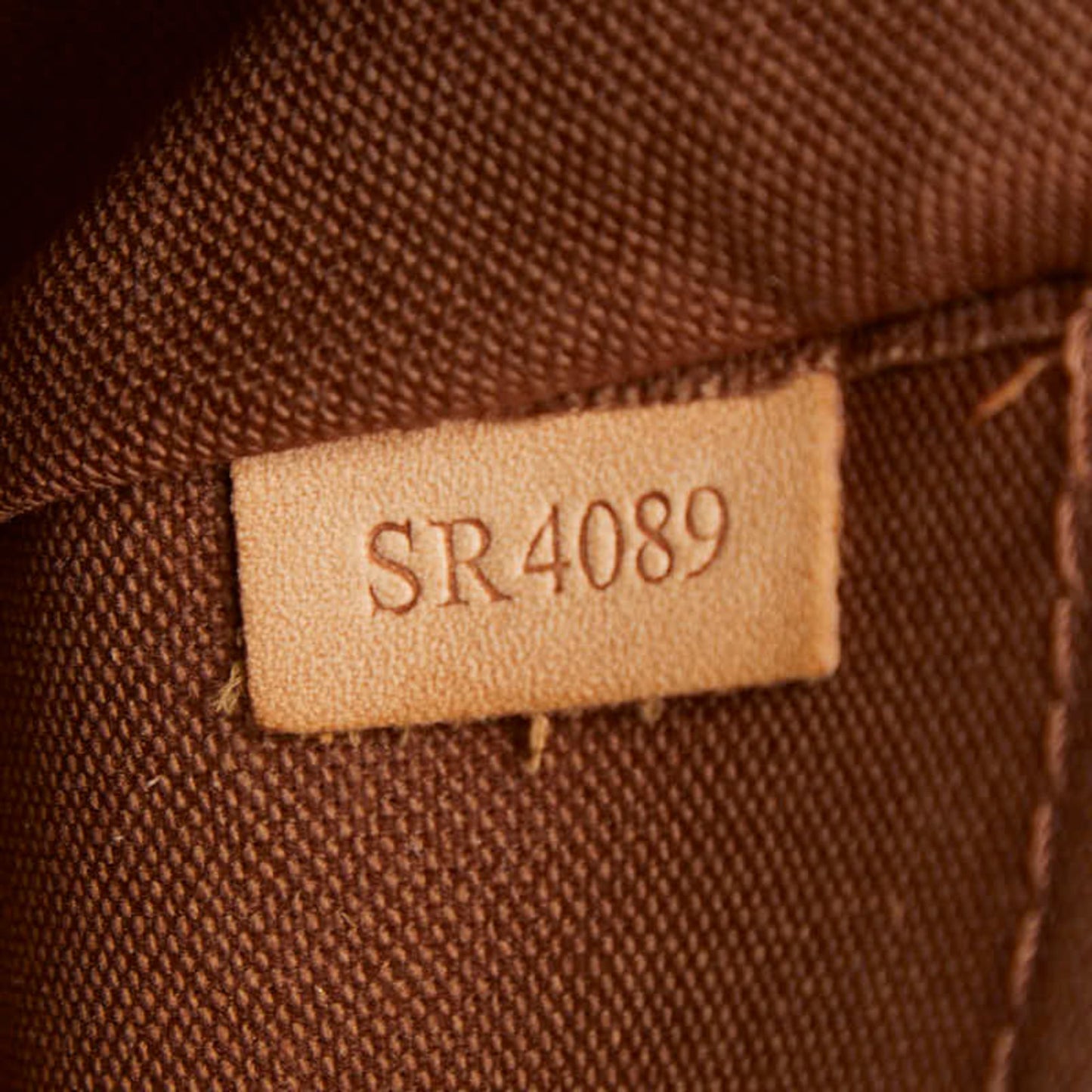 Louis Vuitton Brown Pvc Leather Handbag Shoulder Bag (Pre-Owned)