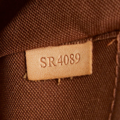 Louis Vuitton Brown Pvc Leather Handbag Shoulder Bag (Pre-Owned)