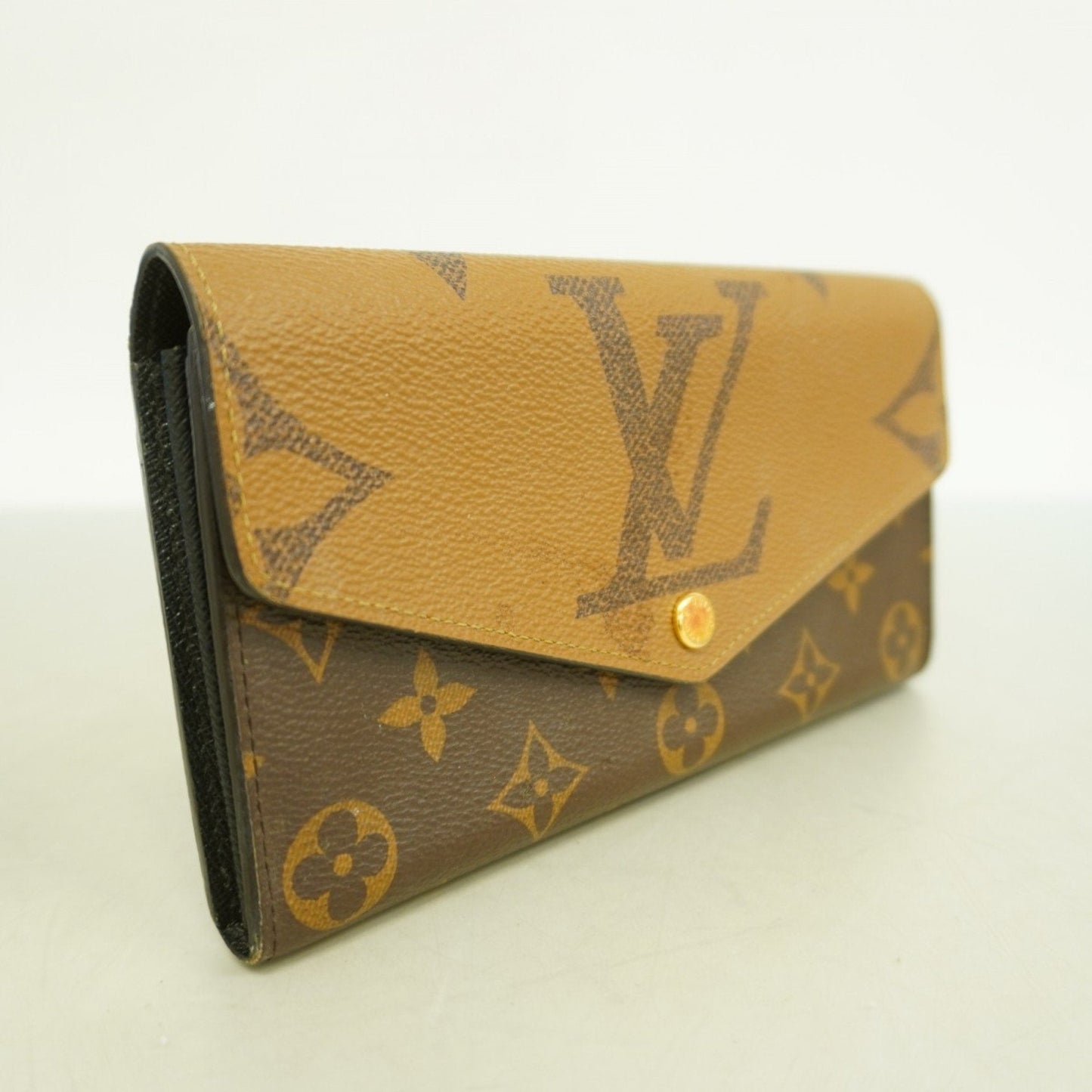 Louis Vuitton Brown Long Wallet (Bi-Fold) (Pre-Owned)