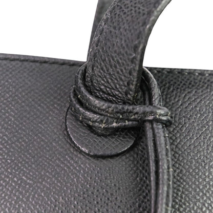 Chanel Black White Leather Tote Bag (Pre-Owned)