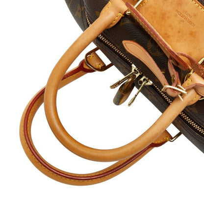 Louis Vuitton Brown Pvc Leather Handbag (Pre-Owned)