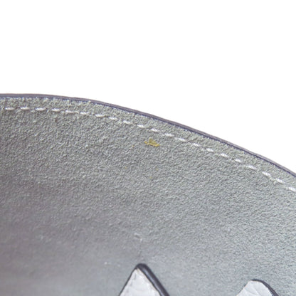 Tod's Gray Leather Tote Bag (Pre-Owned)