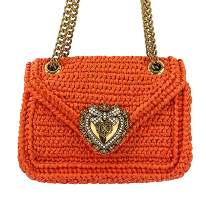 Dolce & Gabbana Orange Shoulder Bag (Pre-Owned)