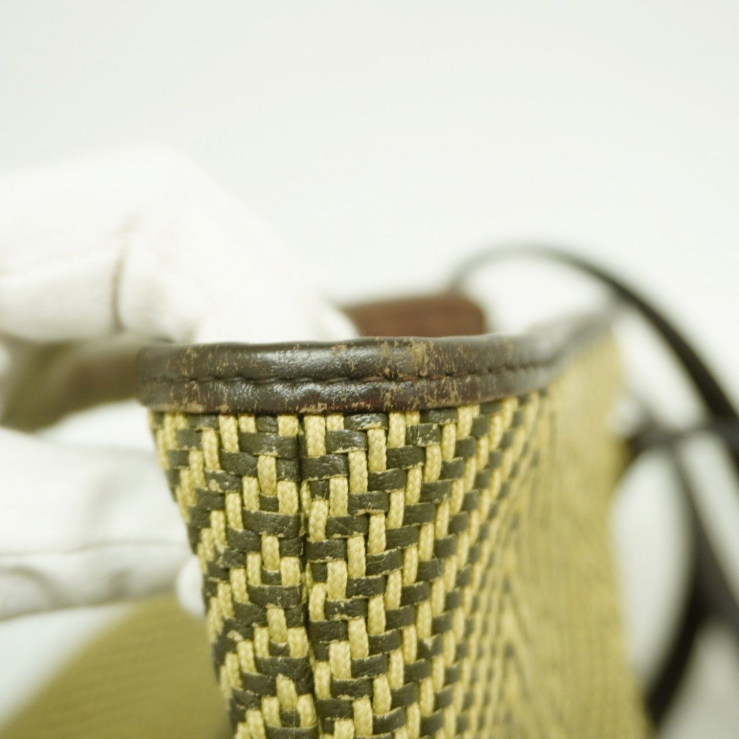 Hermes Beige Polyester Tote Bag (Pre-Owned)