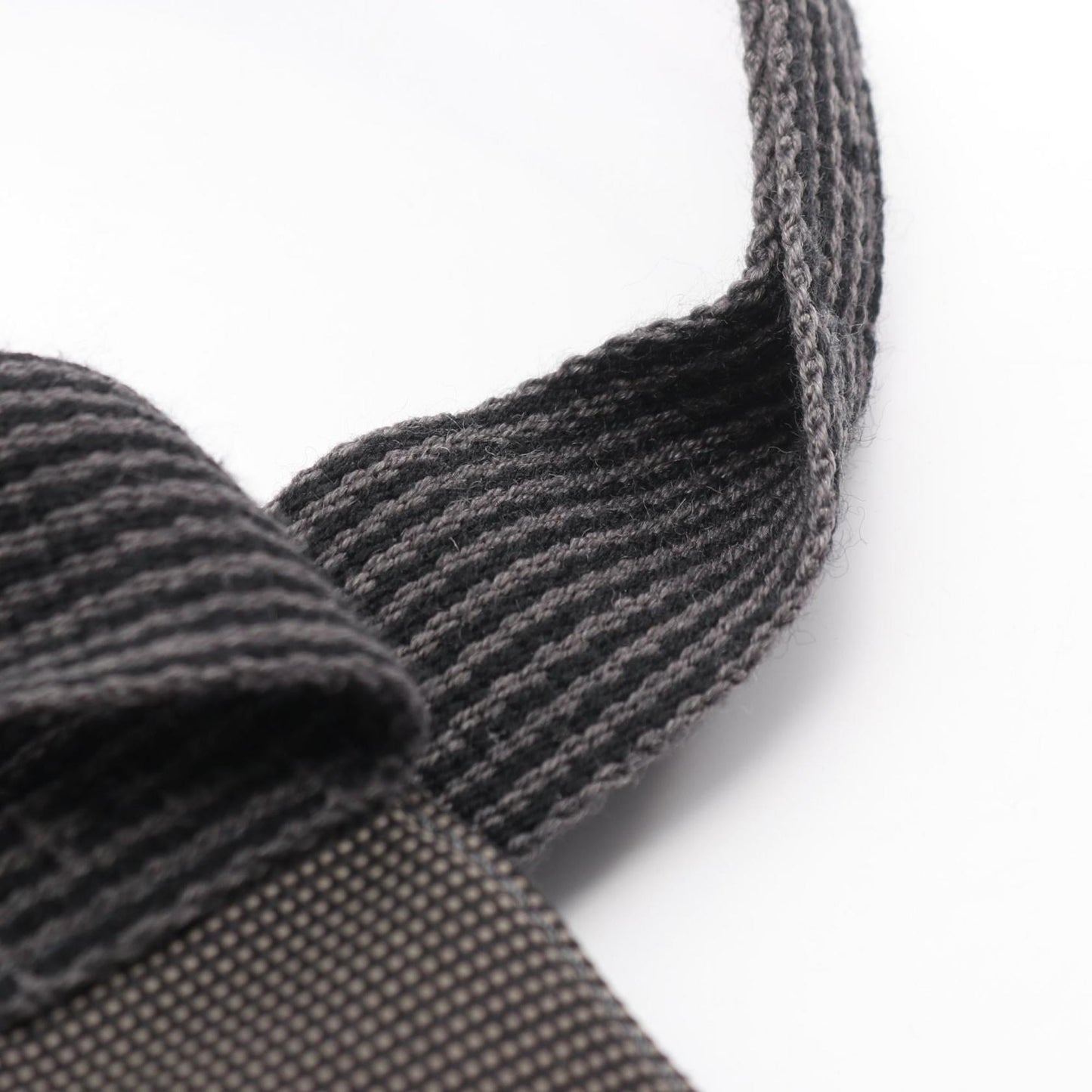 Hermes Gray Nylon Canvas Tote Bag (Pre-Owned)