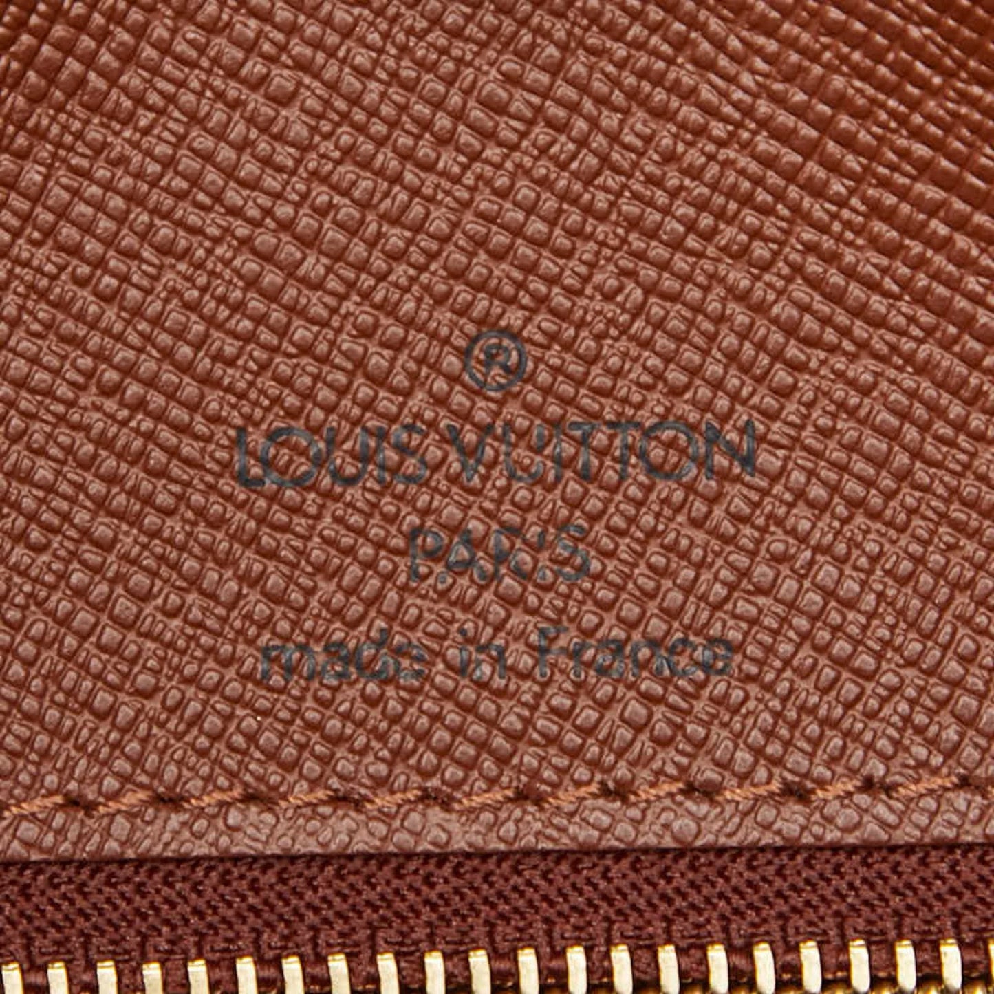 Louis Vuitton Brown Pvc Leather Shoulder Bag (Pre-Owned)