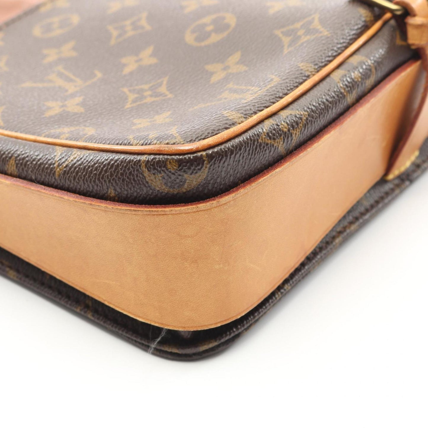 Louis Vuitton Brown Pvc Shoulder Bag (Pre-Owned)