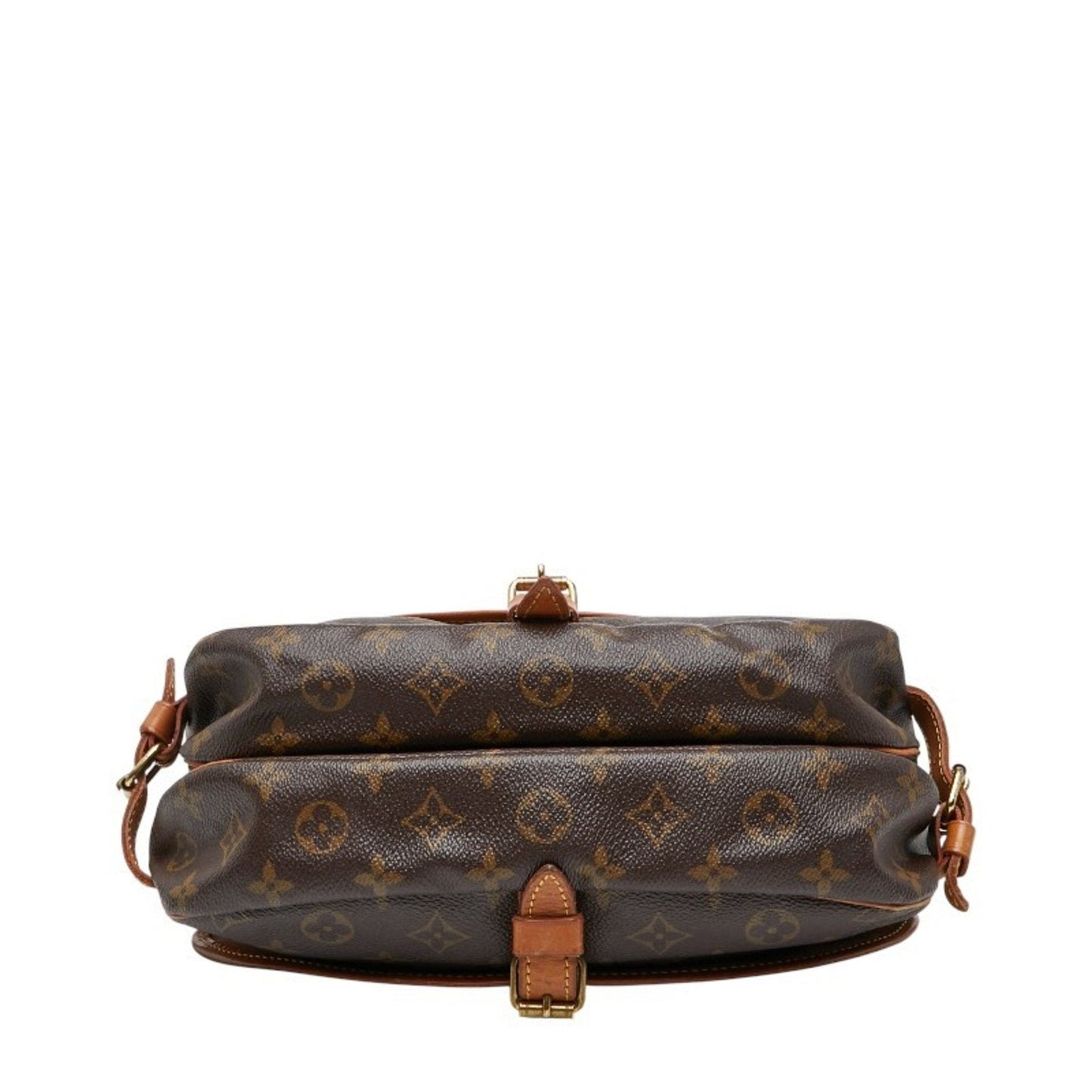 Louis Vuitton Brown Pvc Leather Shoulder Bag (Pre-Owned)