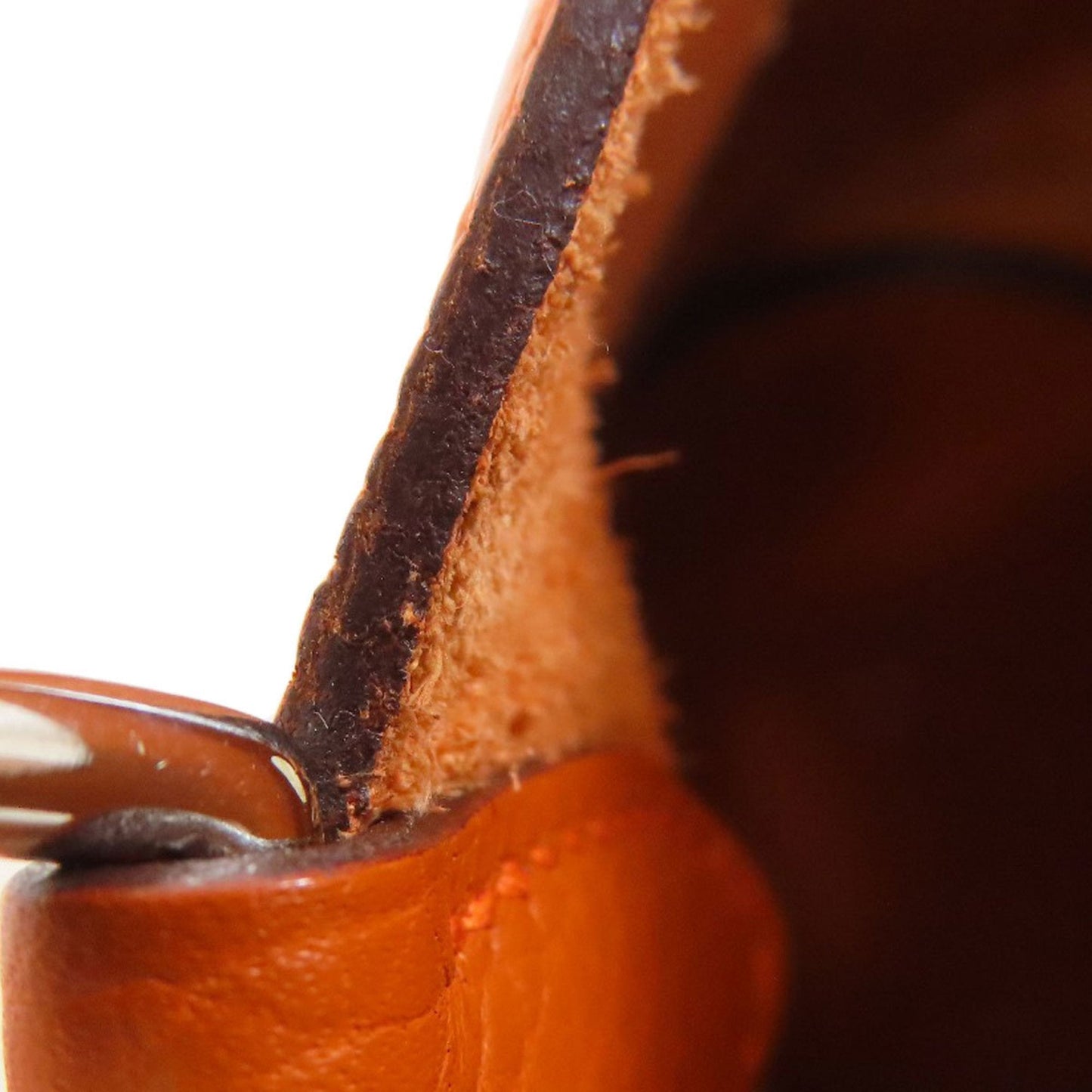 Hermes Orange Taurillon Clemence Leather Tote Bag (Pre-Owned)