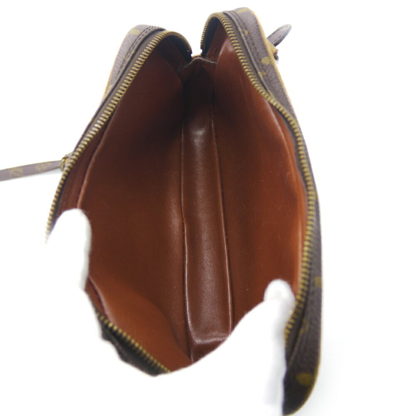 Louis Vuitton Brown Monogram Pochette Shoulder Bag (Pre-Owned)