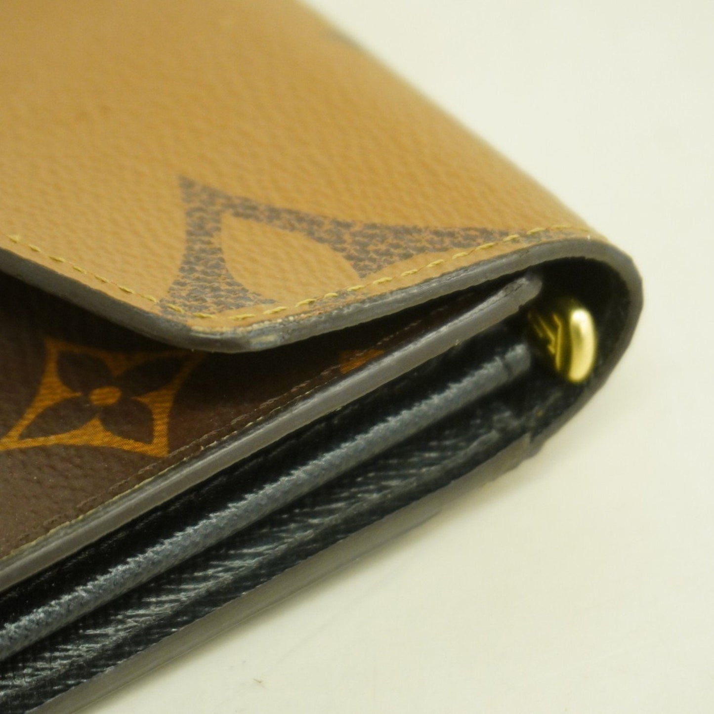 Louis Vuitton Brown Long Wallet (Bi-Fold) (Pre-Owned)