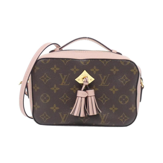 Louis Vuitton Marron Rose Poudre Coated Canvas Leather Shoulder Bag (Pre-Owned)