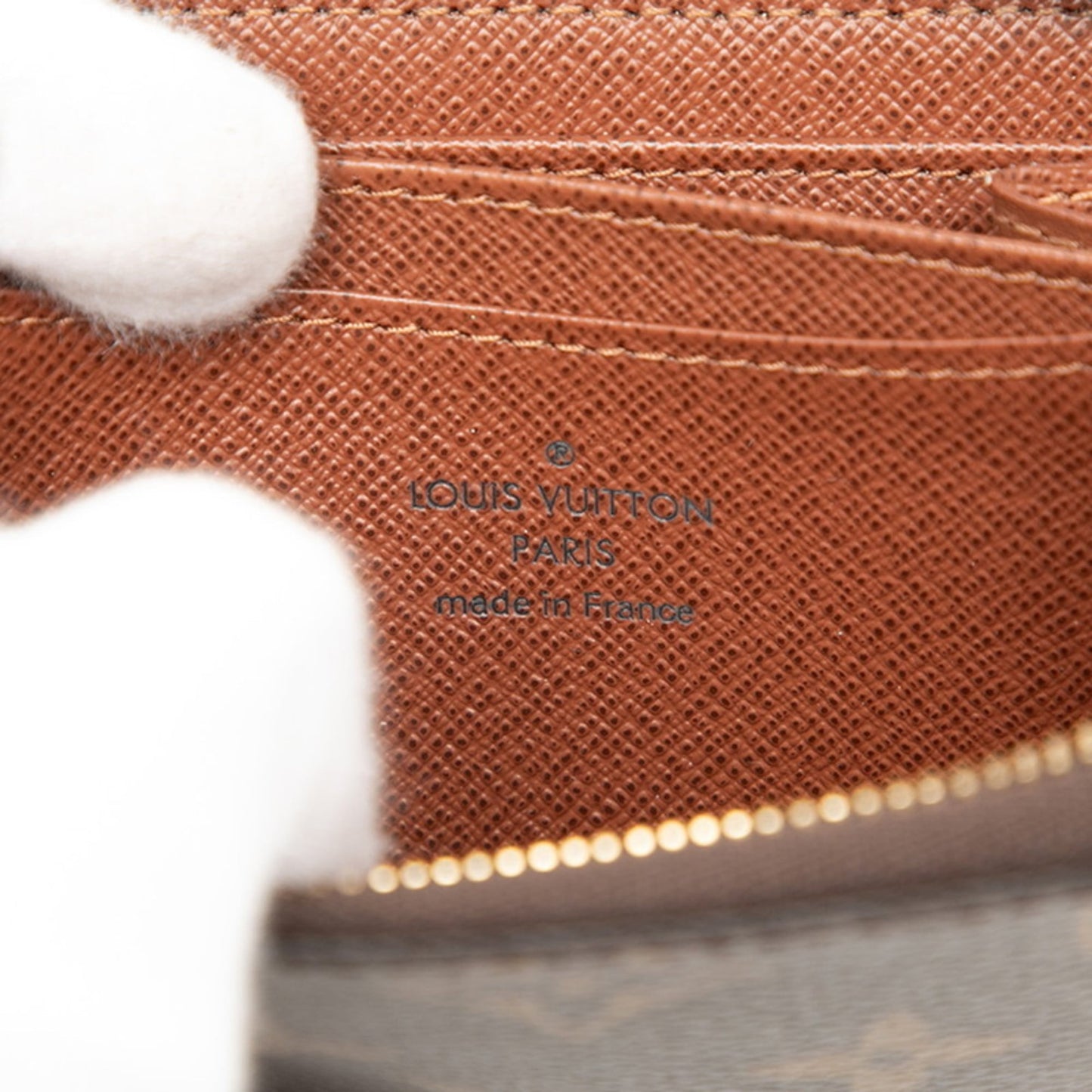 Louis Vuitton Brown Pvc Leather Long Wallet (Bi-Fold) (Pre-Owned)