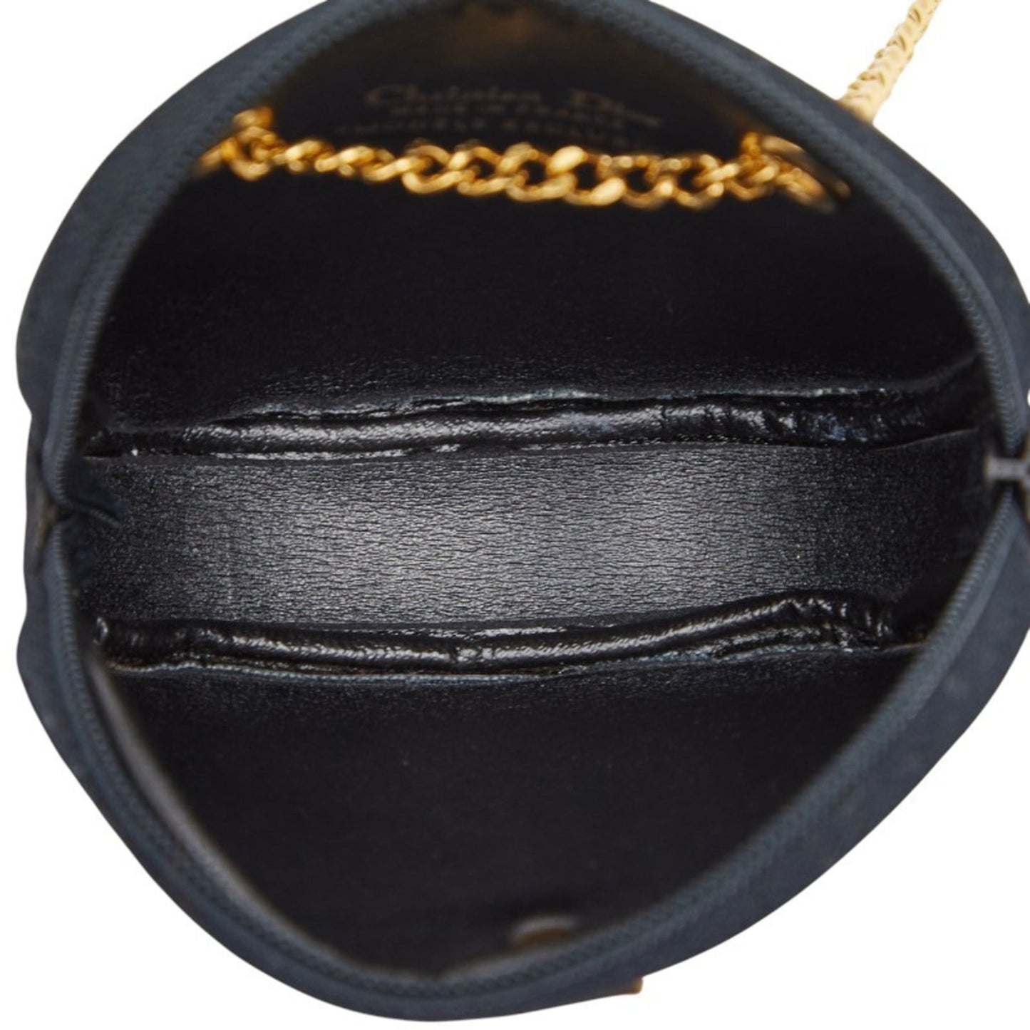 Christian Dior Black Canvas Coin Purse/Coin Case (Pre-Owned)