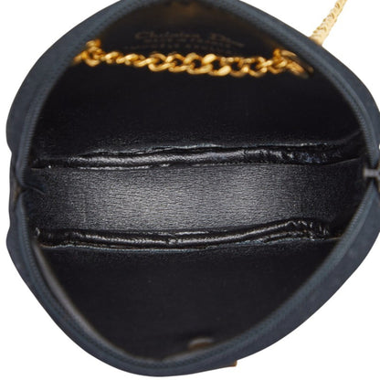Christian Dior Black Canvas Coin Purse/Coin Case (Pre-Owned)