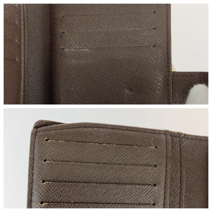 Louis Vuitton Brown Pvc Wallet (Bi-Fold) (Pre-Owned)