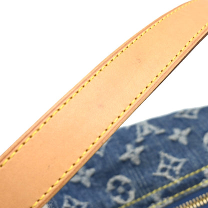 Louis Vuitton Blue Monogram Denim Shoulder Bag (Pre-Owned)