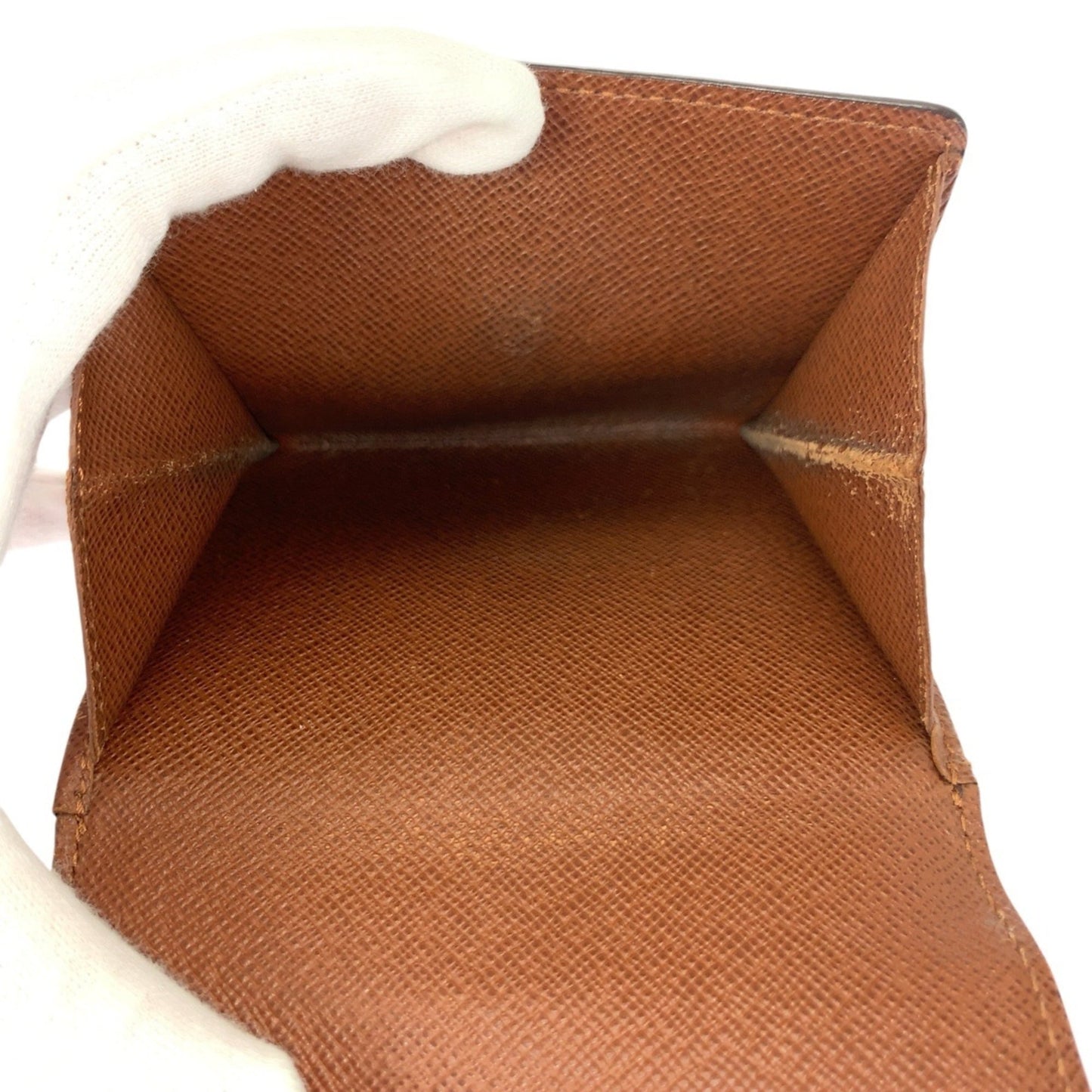 Louis Vuitton Brown Pvc Wallet (Tri-Fold) (Pre-Owned)