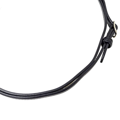 Gucci Black Leather Shoulder Bag Tote Bag (Pre-Owned)