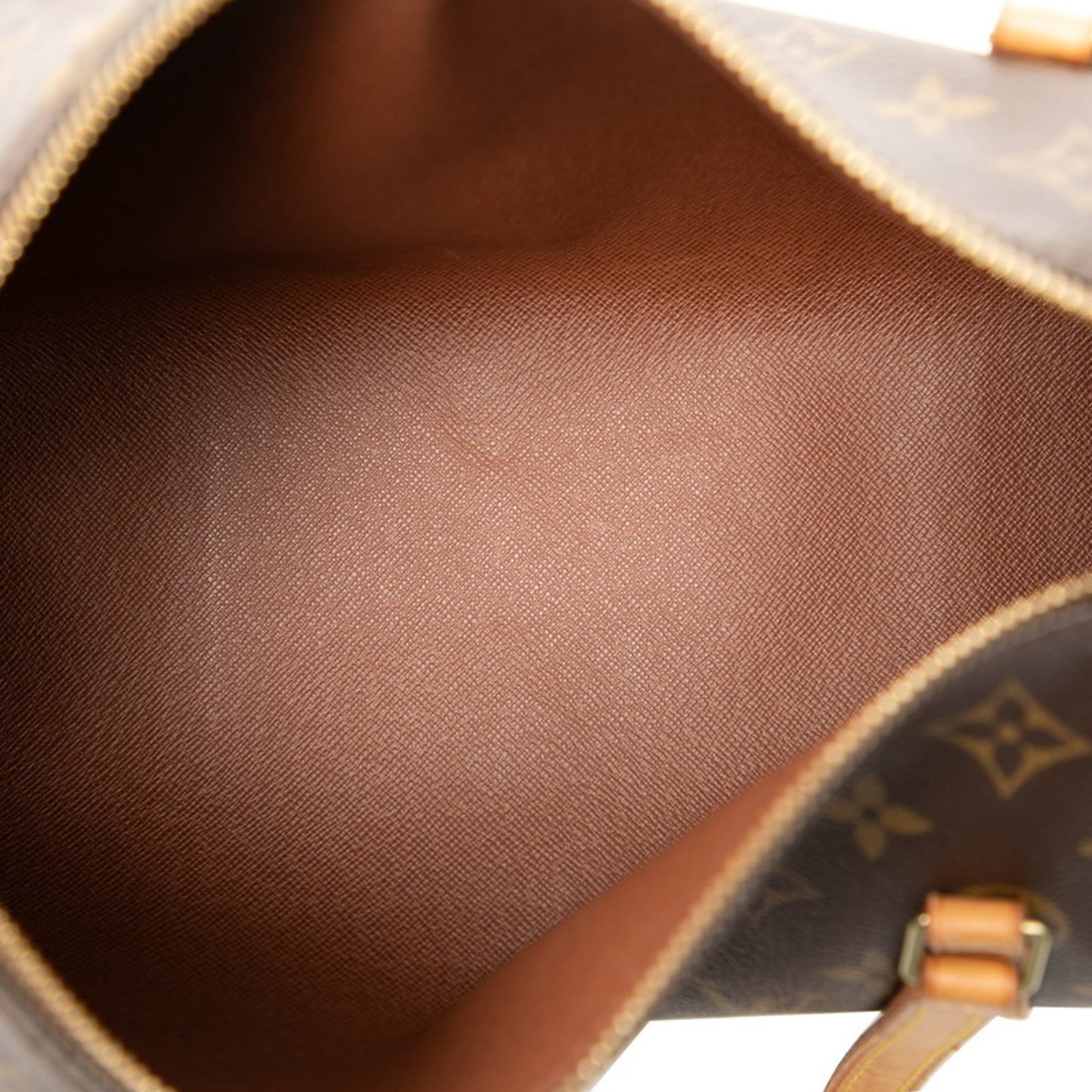 Louis Vuitton Brown Pvc Leather Handbag (Pre-Owned)