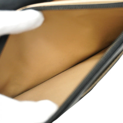 Chanel Black Leather Chain/Shoulder Wallet (Pre-Owned)