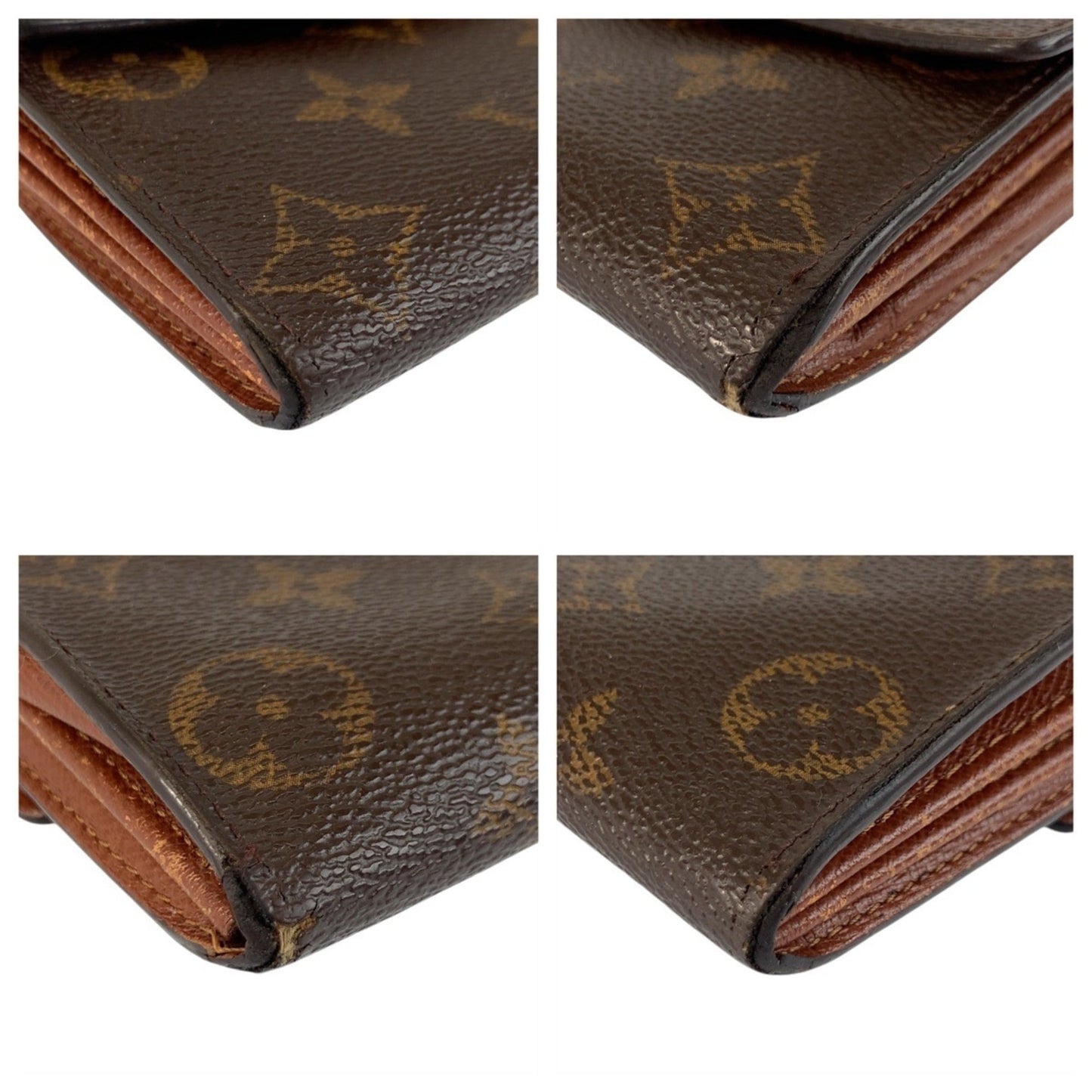 Louis Vuitton Brown Monogram Monogram Long Wallet (Bi-Fold) (Pre-Owned)