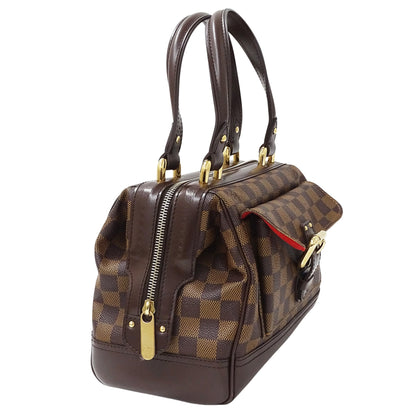 Louis Vuitton Brown Damier Canvas Damier Canvas Handbag Tote Bag (Pre-Owned)