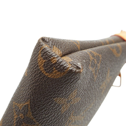 Louis Vuitton Brown Pvc Leather Pochette Pouch (Pre-Owned)
