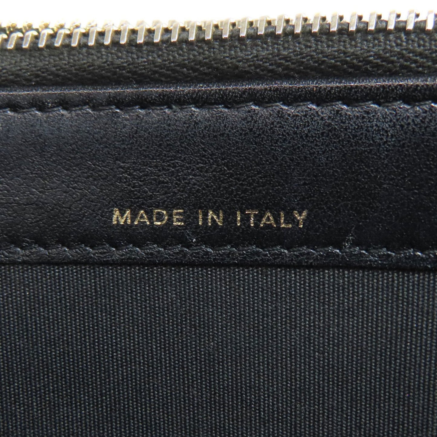 Chanel Matelasse Black Leather Chain/Shoulder Wallet (Pre-Owned)