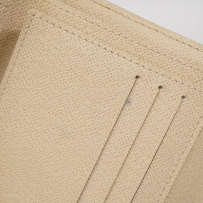 Louis Vuitton White Wallet (Tri-Fold) (Pre-Owned)