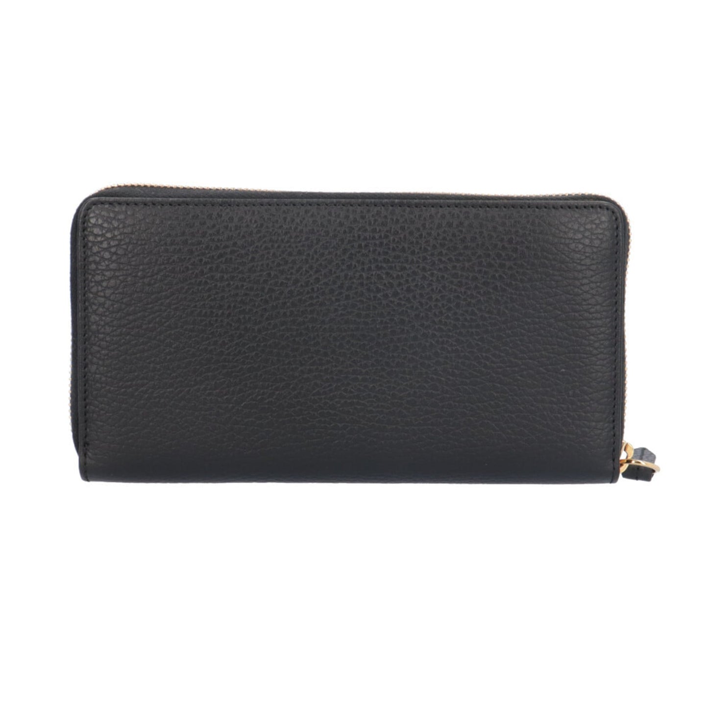 Gucci Black Leather Long Wallet (Bi-Fold) (Pre-Owned)