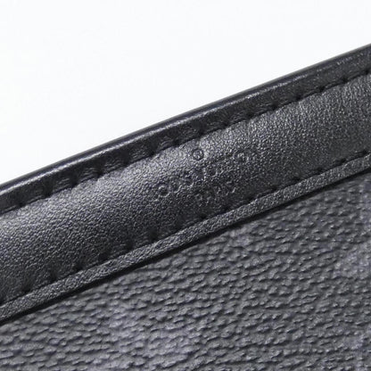 Louis Vuitton Black Gris Coated Canvas Pouch Shoulder Bag (Pre-Owned)