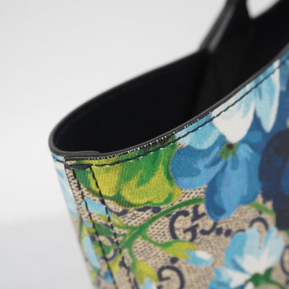 Gucci Blue Navy Pvc Tote Bag (Pre-Owned)